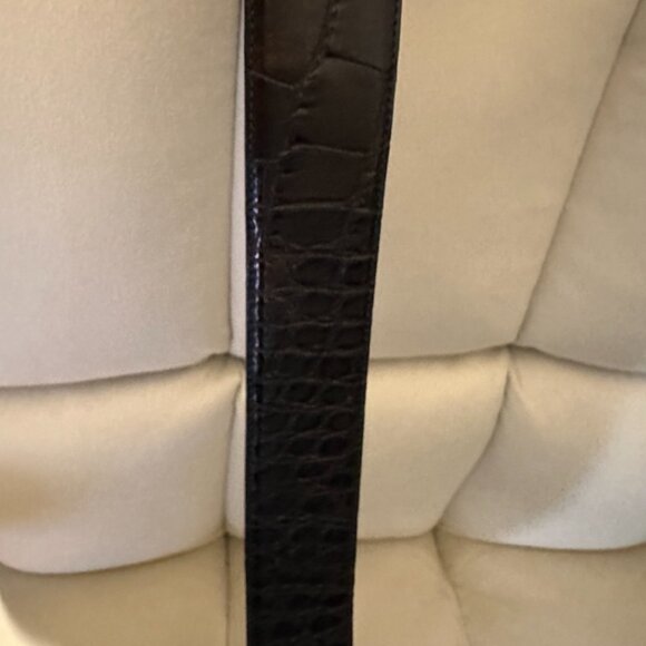 RL67 GENUINE ALLIGATOR BELT MADE IN ITALY - Picture 6 of 11